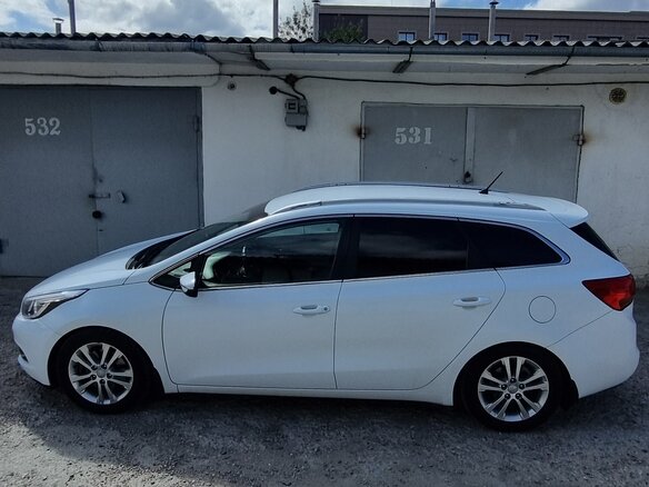 2014 Kia Ceed II, белый - вид 4