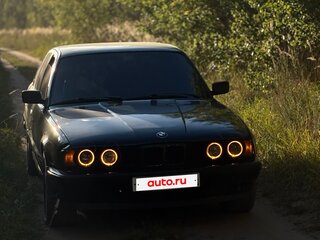 1991 BMW 5 серии 520i III (E34), зелёный, 300000 рублей, вид 3