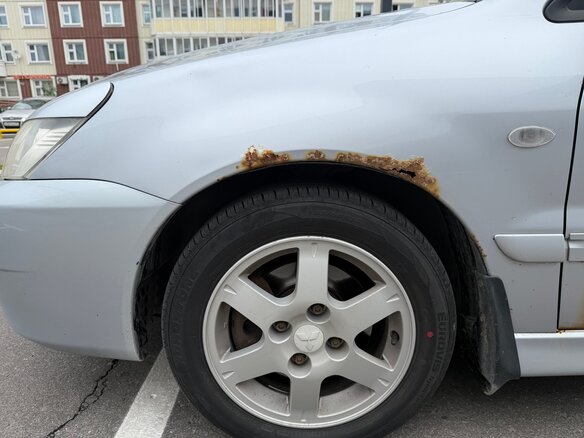 2006 Mitsubishi Lancer IX Рестайлинг, серебристый, 380000 рублей - вид 8
