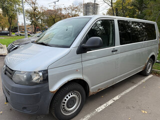 2010 Volkswagen Caravelle LWB Long T5 Рестайлинг, серебристый, 1150000 рублей, вид 3