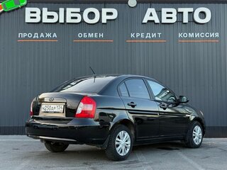 2006 Hyundai Verna II, чёрный, 429000 рублей, вид 2