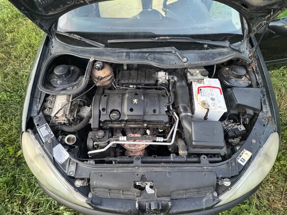 2005 Peugeot 206, чёрный - вид 12