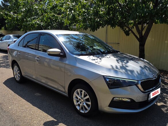 2021 Skoda Rapid II, серый