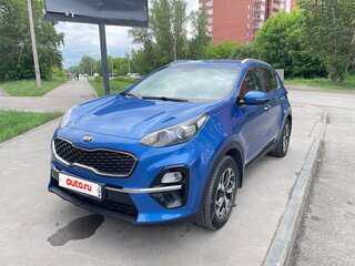 2018 Kia Sportage IV Рестайлинг, синий, 2050000 рублей, вид 1