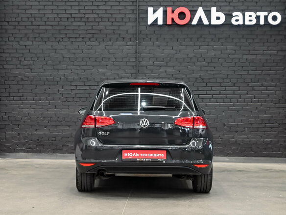 2014 Volkswagen Golf VII, серый - вид 5