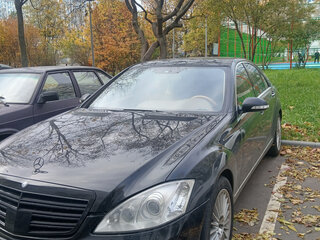2007 Mercedes-Benz S-Класс 320 V (W221), чёрный, 1350000 рублей, вид 1