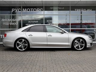 2013 Audi S8 III (D4), серебристый, 3190000 рублей, вид 5