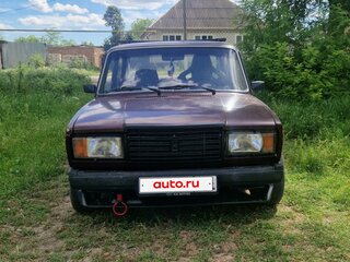 2006 Lada (ВАЗ) 2107, пурпурный, 170000 рублей, вид 2