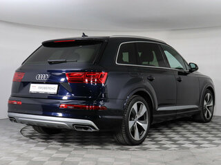 2017 Audi Q7 II (4M), синий, 3870415 рублей, вид 5