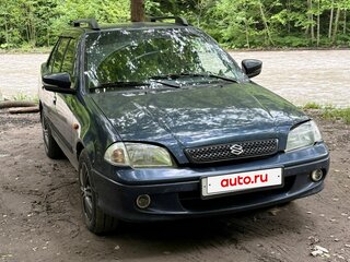 2001 Suzuki Swift II Рестайлинг, синий, 234000 рублей, вид 5