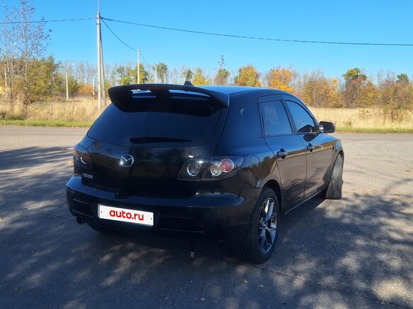 2006 Mazda 3 I (BK) Рестайлинг, чёрный, 580000 рублей - вид 4