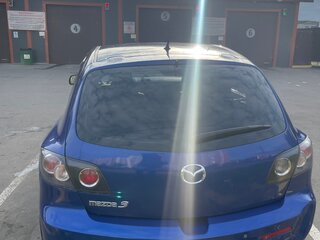 2007 Mazda 3 I (BK) Рестайлинг, синий, 610000 рублей, вид 3
