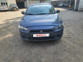 2008 Mitsubishi Lancer X, синий, 620000 рублей, вид 1
