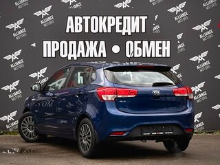 2016 Kia Rio III Рестайлинг, синий, 895000 рублей, вид 5