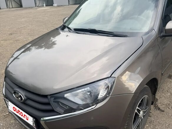 2021 Lada (ВАЗ) Granta I Рестайлинг, коричневый, 800000 рублей - вид 7