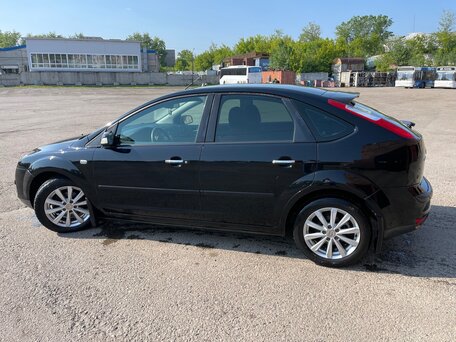 2007 Ford Focus II, чёрный, 444000 рублей, вид 4