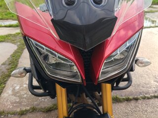 2015 Yamaha MT-09 Tracer (FJ-09), красный, 700000 рублей, вид 3