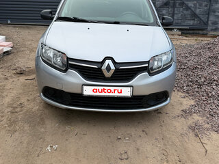 2017 Renault Logan II, серебристый, 650000 рублей, вид 1