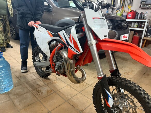 2023 KTM 65 SX, красный, 400000 рублей