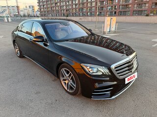 2018 Mercedes-Benz S-Класс 560 Long VI (W222, C217) Рестайлинг, чёрный, 8000000 рублей, вид 1
