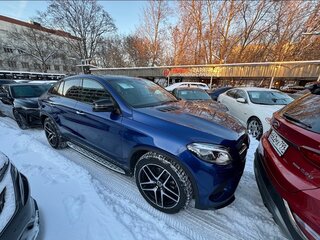 2018 Mercedes-Benz GLE Coupe 350 d I (C292), синий, 6700000 рублей, вид 1