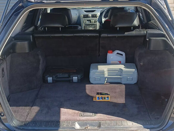 2000 Mitsubishi Legnum, чёрный, 350000 рублей - вид 7