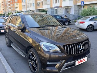 2012 Mercedes-Benz M-Класс 350 CDI III (W166), коричневый, 2450000 рублей, вид 3