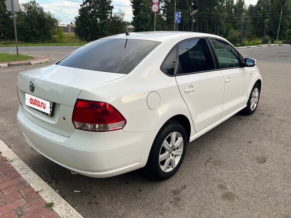 2013 Volkswagen Polo V, белый - вид 6