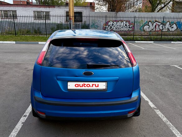 2006 Ford Focus II, голубой, 491000 рублей - вид 4