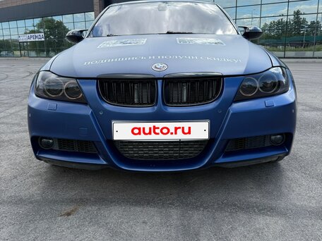 2008 BMW 3 серии 335i xDrive V (E90/E91/E92/E93), синий, 1430000 рублей, вид 3