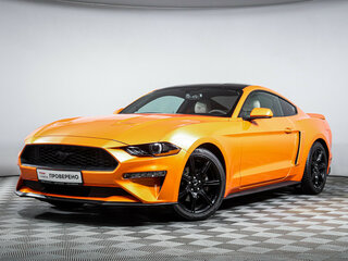 2019 Ford Mustang VI Рестайлинг, оранжевый, 3350000 рублей, вид 1