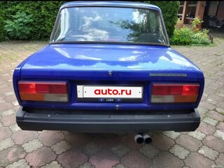2001 Lada (ВАЗ) 2107, синий, 110000 рублей, вид 5