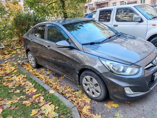 2011 Hyundai Solaris I, серый, 680000 рублей, вид 1