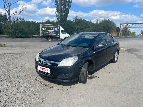 2010 Opel Astra H Рестайлинг, чёрный - вид 1