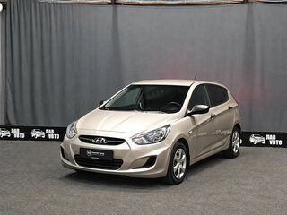 2012 Hyundai Solaris I, бежевый, 650000 рублей, вид 1