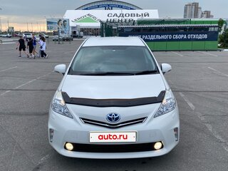2014 Toyota Prius Alpha I (ZVW40/41), белый, 1090000 рублей, вид 2