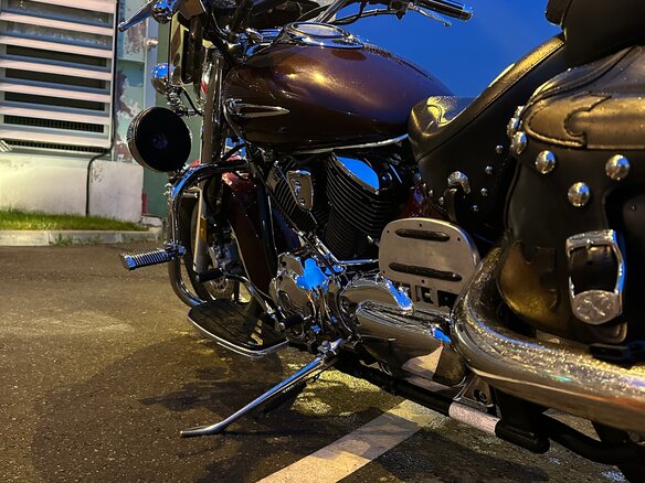 2006 Yamaha XVS1100, красный, 690000 рублей - вид 5