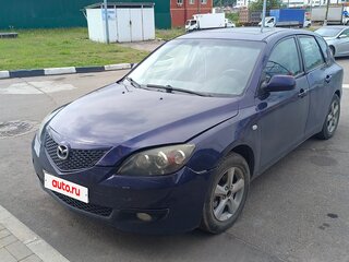 2005 Mazda 3 I (BK), синий, 350000 рублей, вид 1