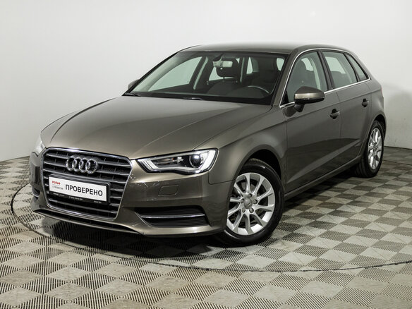 2016 Audi A3 III (8V), коричневый