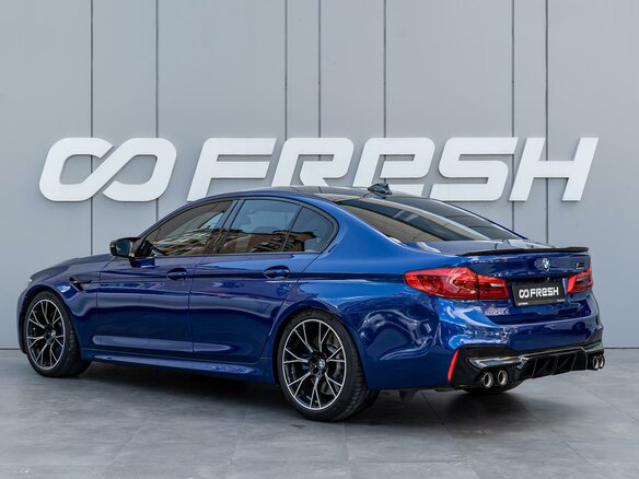 2019 BMW M5 Competition VI (F90), синий, 8380000 рублей - вид 1