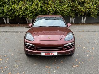 2011 Porsche Cayenne S Hybrid II (958), коричневый, 2350000 рублей, вид 3
