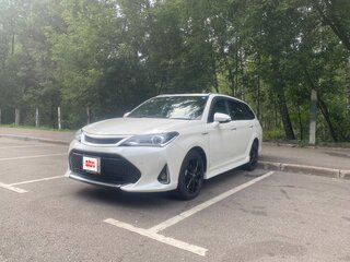 2019 Toyota Corolla Fielder XI (E160, E170) Рестайлинг 2, белый, 1595000 рублей, вид 3