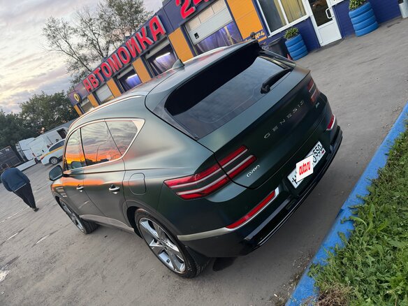 2020 Genesis GV80 I, зелёный, 5450000 рублей - вид 4