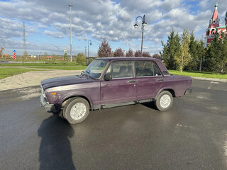 2004 Lada (ВАЗ) 2107, фиолетовый, 120000 рублей, вид 5