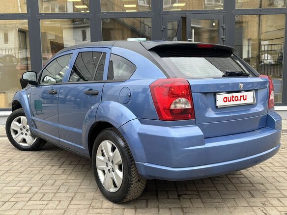 2007 Dodge Caliber I, синий, 420000 рублей - вид 3