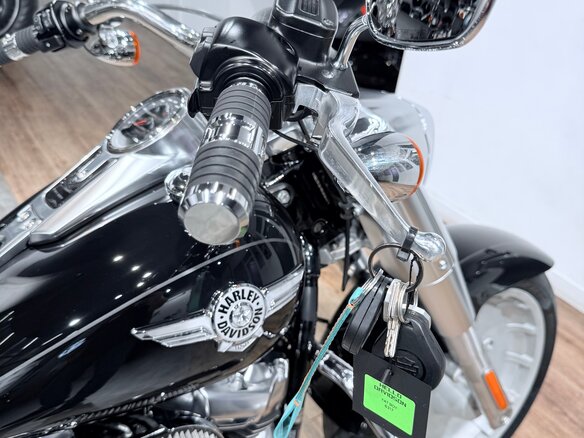 2019 Harley-Davidson Fat Boy, чёрный, 1799000 рублей - вид 25