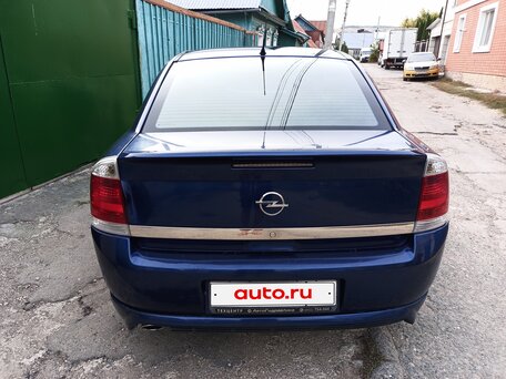 2007 Opel Vectra C Рестайлинг, синий, 480000 рублей, вид 4