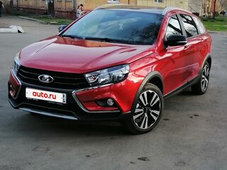 2020 Lada (ВАЗ) Vesta SW Cross I, красный, 1250000 рублей, вид 1