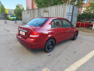 2008 Nissan Tiida I, красный, 900000 рублей, вид 5