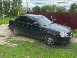 2007 Lada (ВАЗ) Priora I, чёрный, 270000 рублей, вид 4